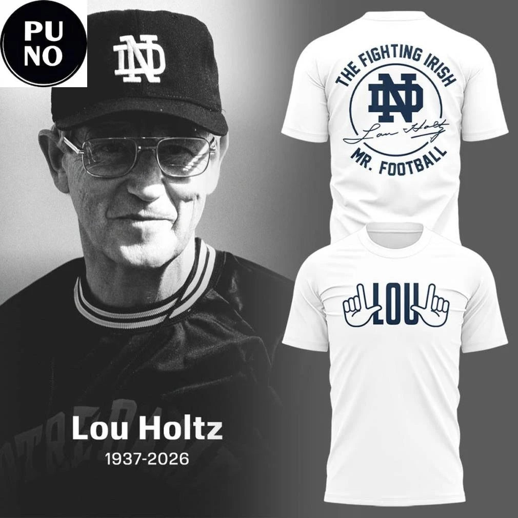 Notre Dame Fighting Irish Legacy Of Lou Holtz 1937 2026 Shirt