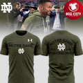Notre Dame Fighting Irish Military Appreciation 2025 Two Sided Shirt