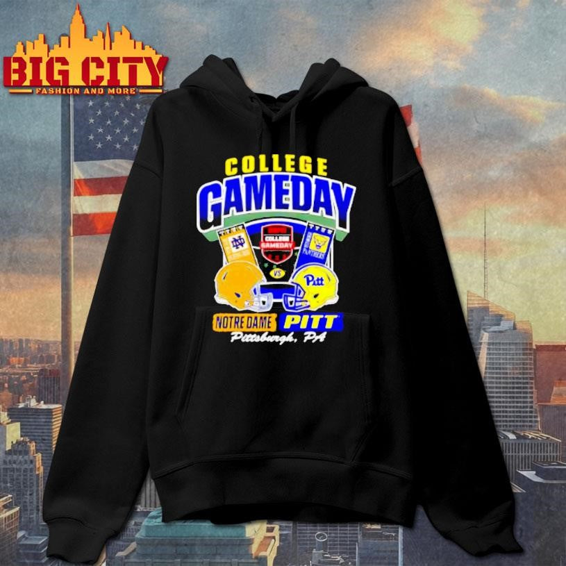 Notre Dame Vs Pittsburgh College Gameday 2025 Ticket Shirt