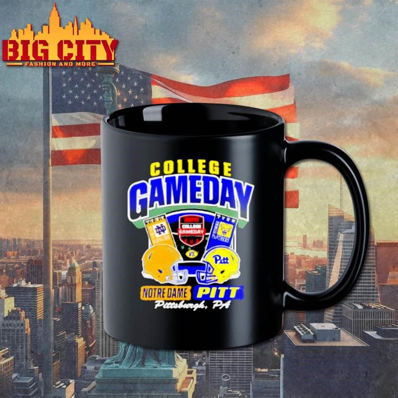 Notre Dame Vs Pittsburgh College Gameday 2025 Ticket Shirt