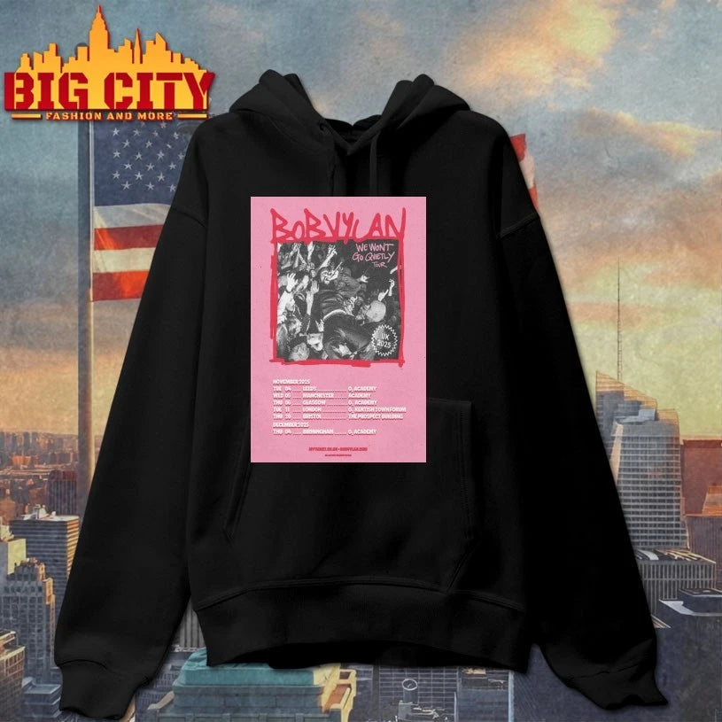 November and December 2025 Tour Bob Vylan Poster shirt