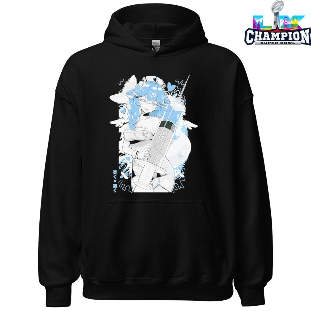 Nurse Bao GamerSupps Anime Waifu T-shirts