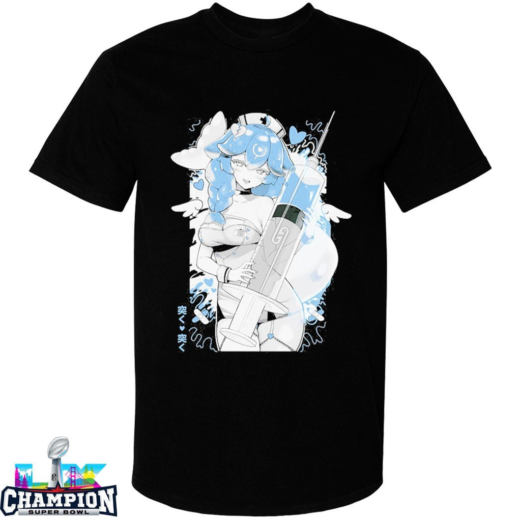 Nurse Bao GamerSupps Anime Waifu T-shirts
