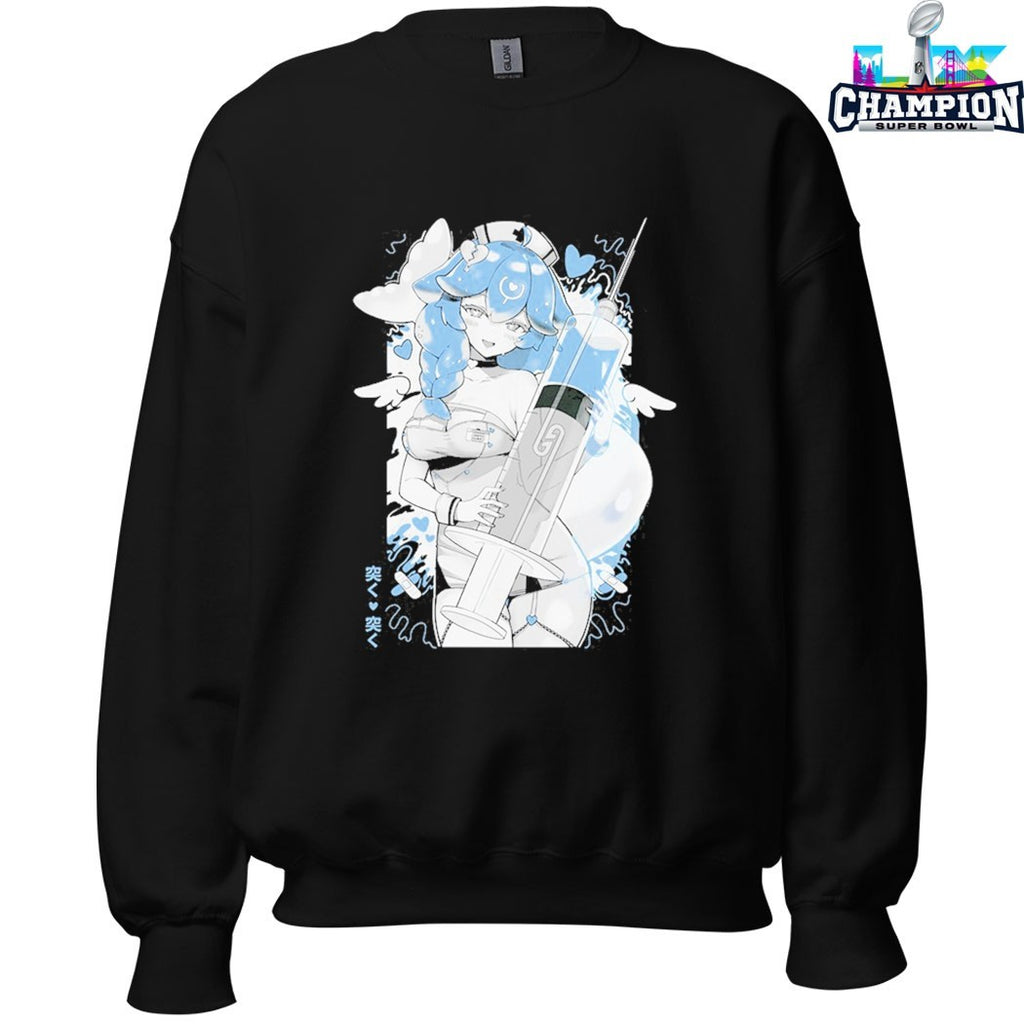 Nurse Bao GamerSupps Anime Waifu T-shirts