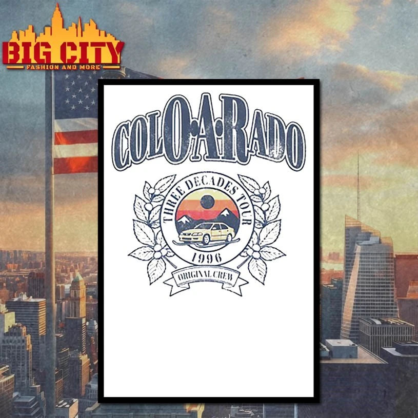 O.A.R. Three Decades Tour 1996 Colorado shirt