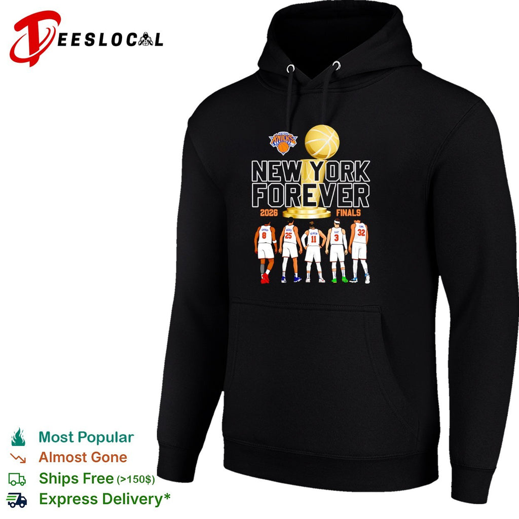 OG Anunoby Mikal Bridges Jalen Brunson Josh Hart Karl-Anthony Towns New York Knicks forever shirt