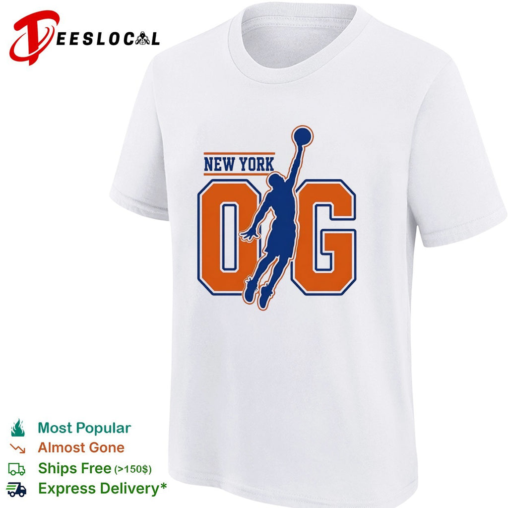 OG Anunoby New York Knicks NBA basketball player shirt