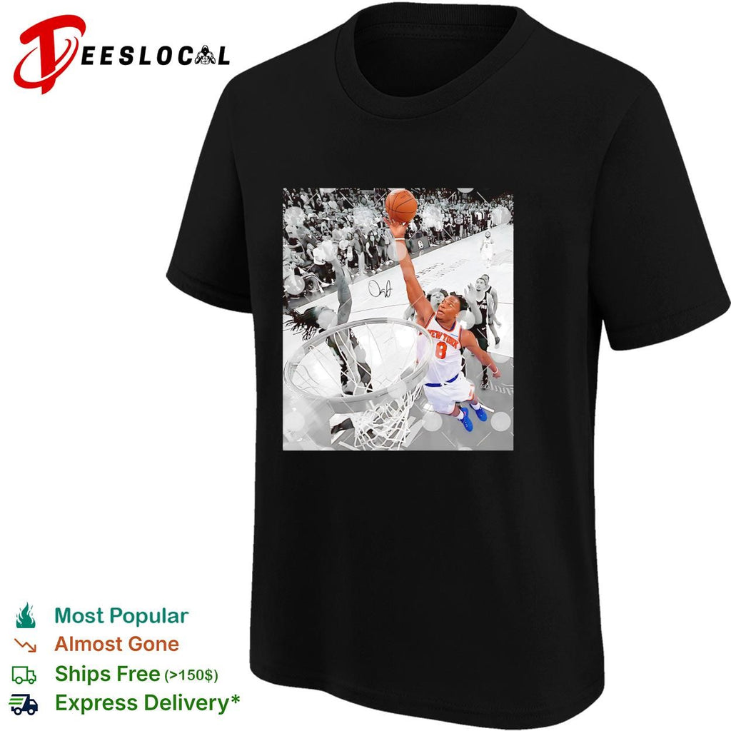 OG Anunoby Putback New York Knicks Finals Game 4 signature shirt