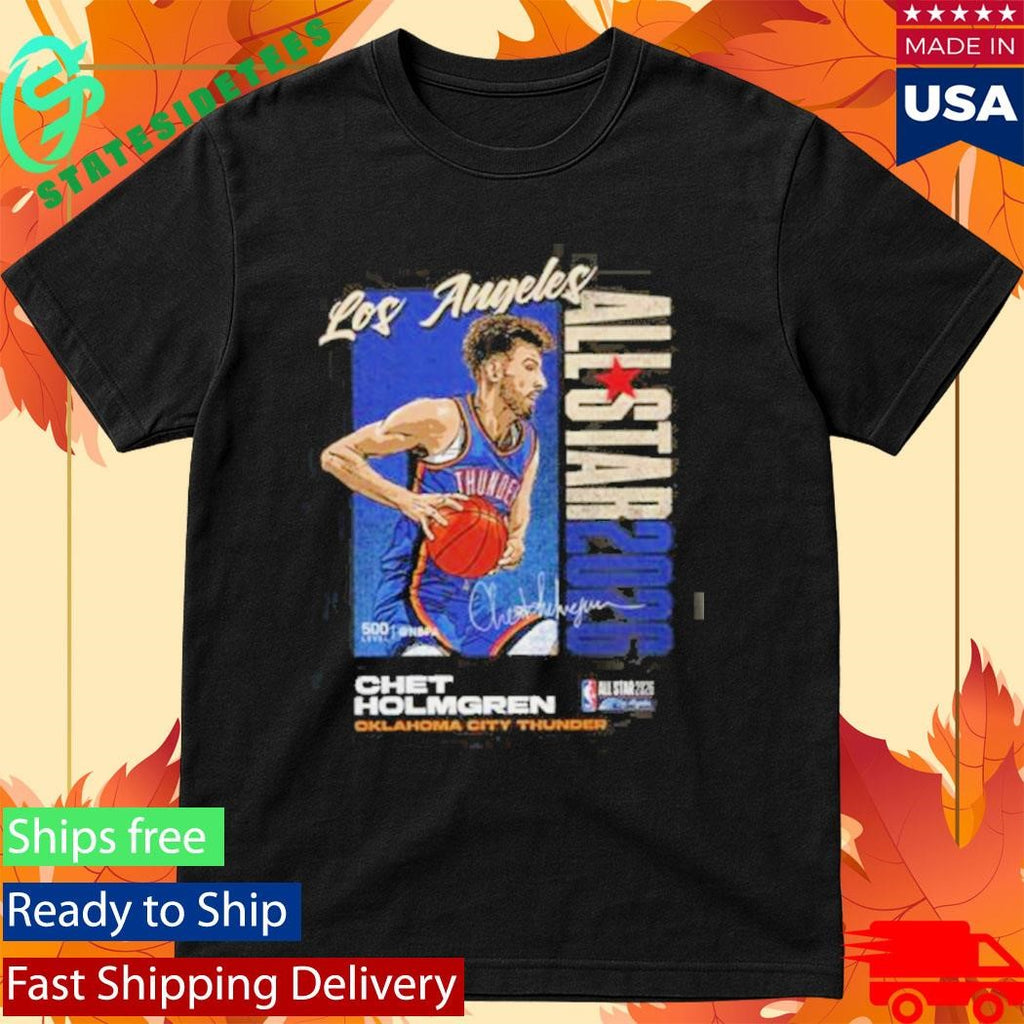 OKC Thunder 500 Level Holmgren 2026 All-Star Graphic T-Shirt