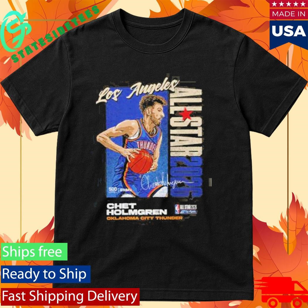 OKC Thunder 500 Level Holmgren 2026 All-Star Graphic T-Shirt