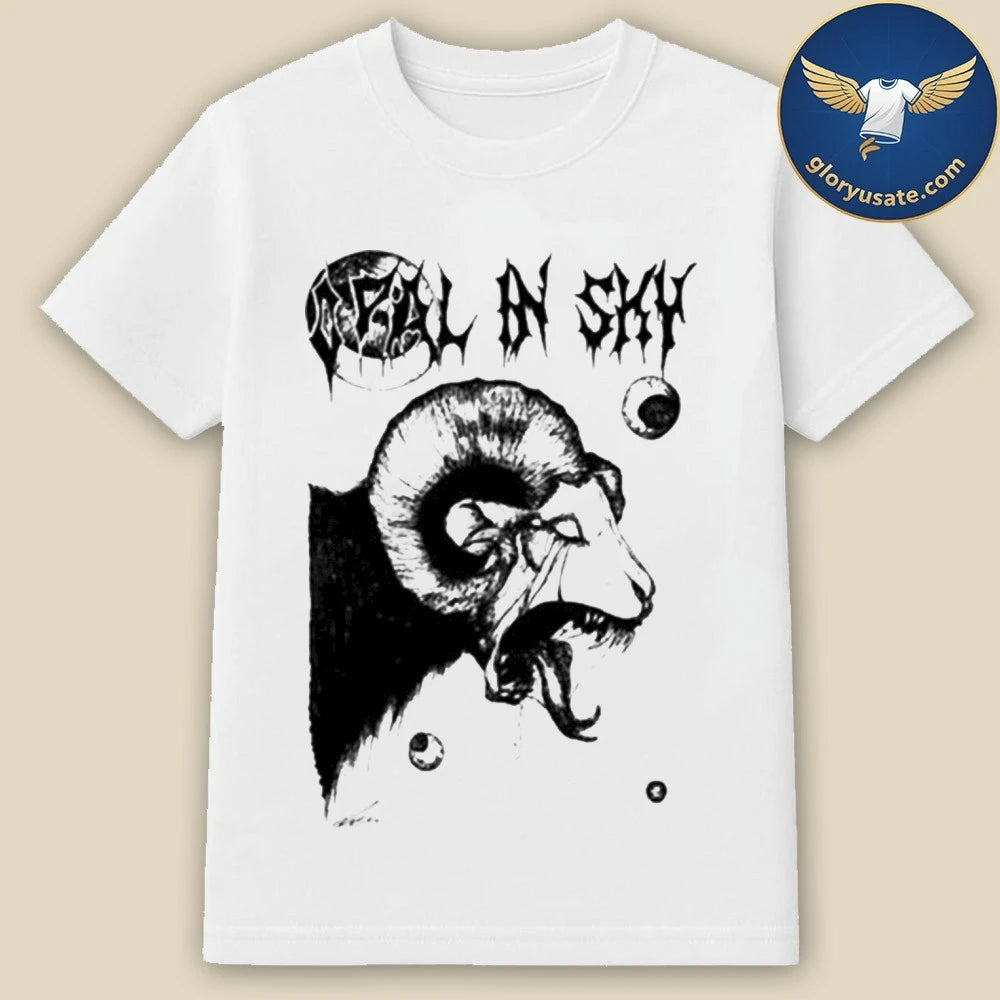 OPAL IN SKY Ram of Satan by Olivia T-Shirt