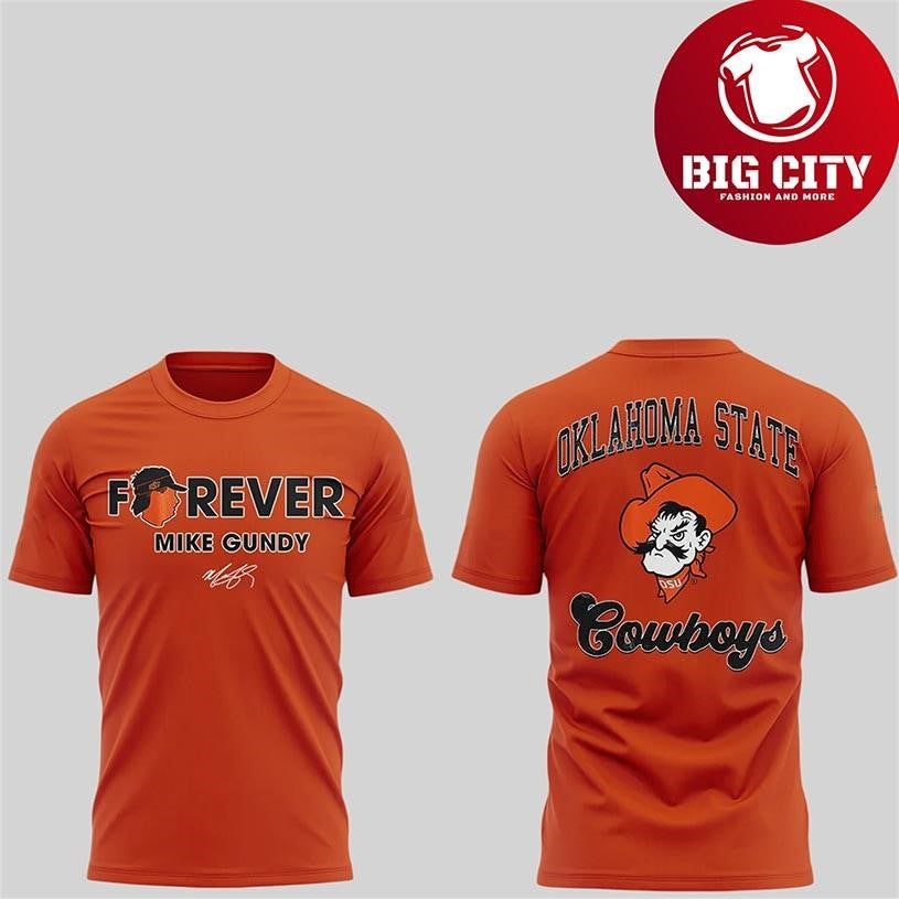OSU Forever Mike Gundy Thank You 2025 New Two Sided Shirt