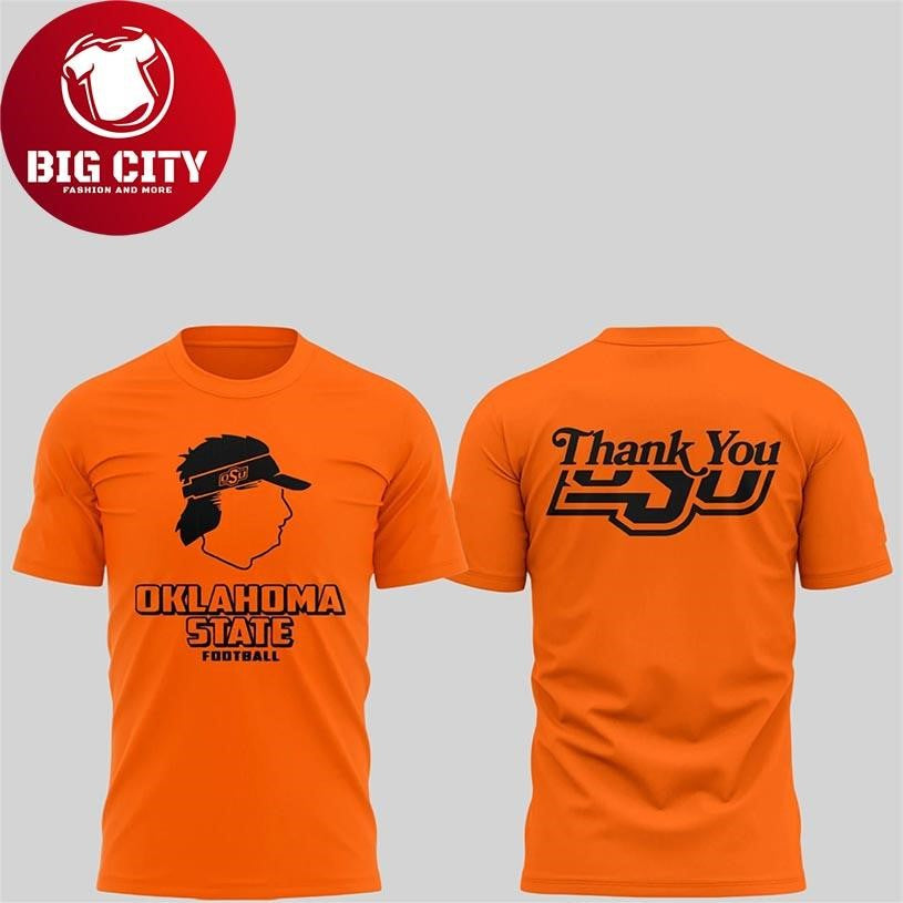 OSU Thank You Coach Mike Gundy 2025 New Two Sided Shirt