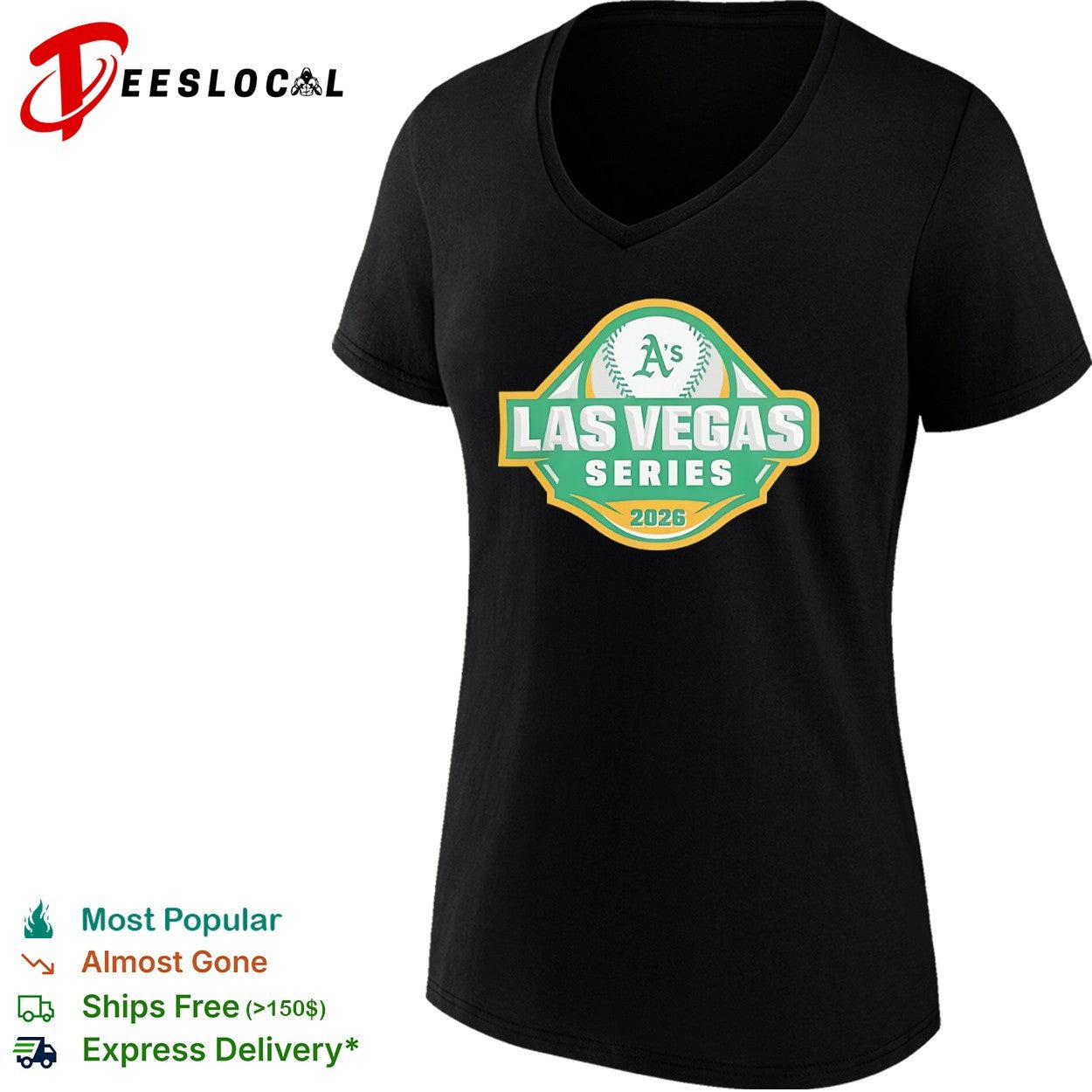 Oakland Athletics Las Vegas Series 2026 Logo Major League Baseball Team shirt