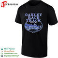Oakley Race Track Cincinnati Ohio vintage horse racing illustration graphic shirt