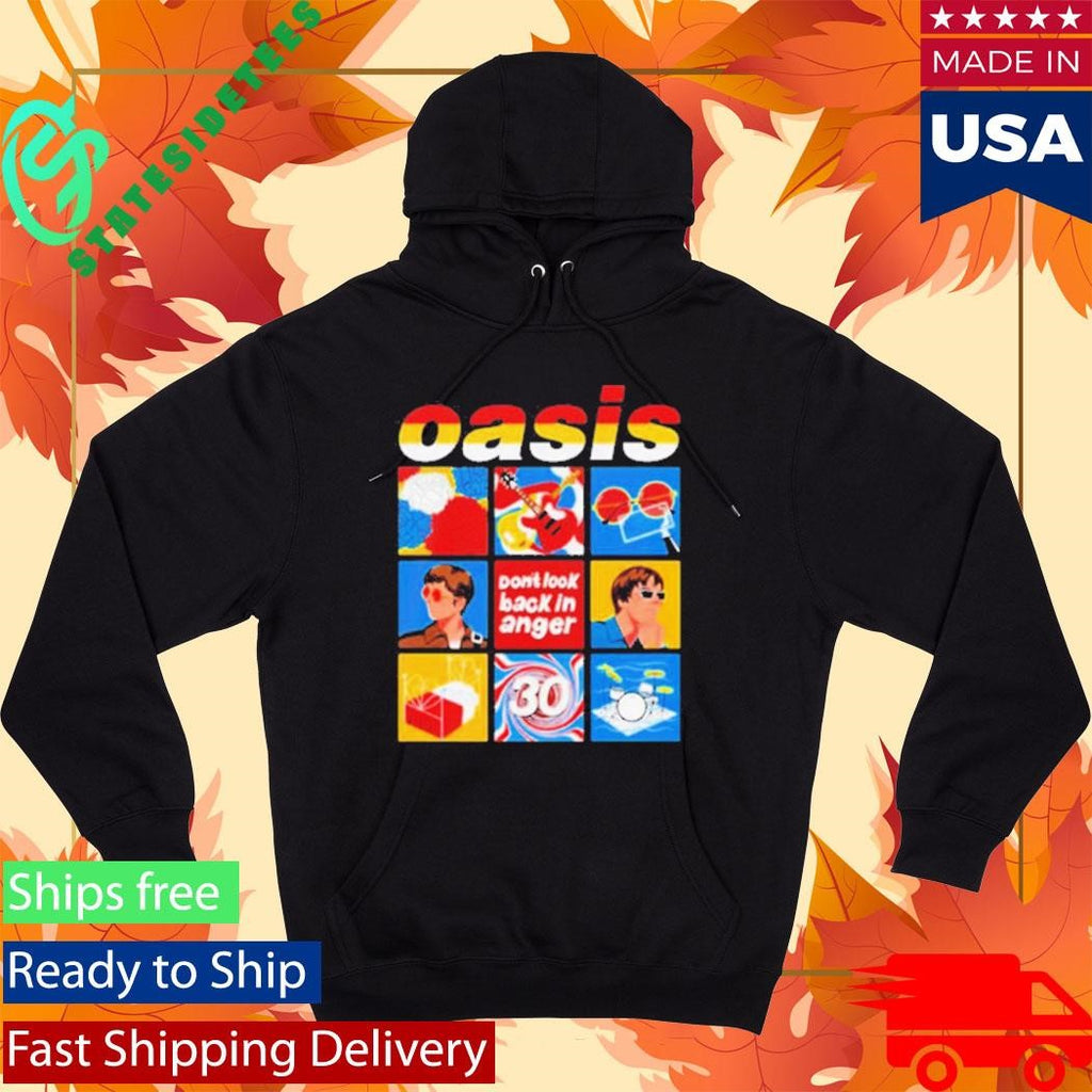 Oasis Don’t Look Back In Anger Celebrate 30 Years Of The Iconic Anthem Shirt