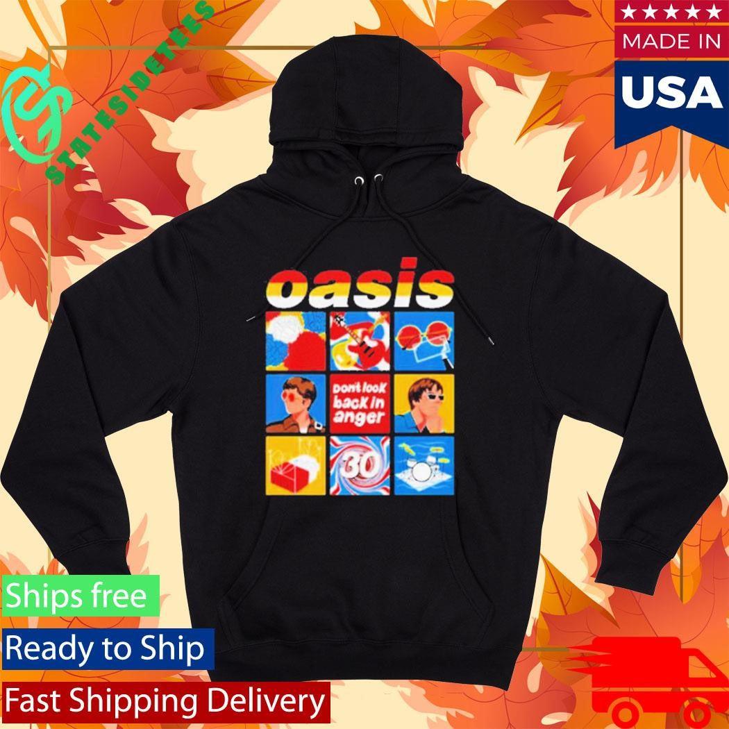 Oasis Don’t Look Back In Anger Celebrate 30 Years Of The Iconic Anthem Shirt