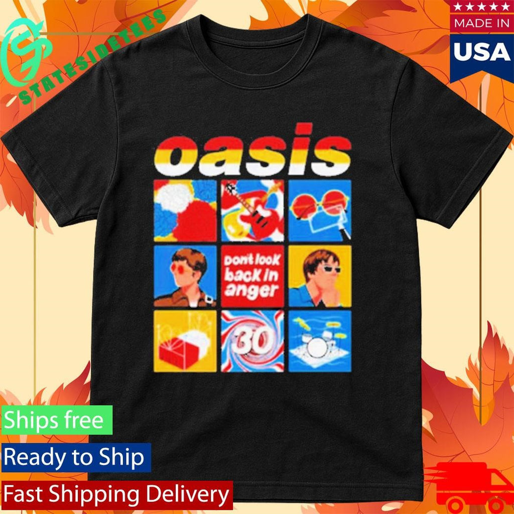 Oasis Don’t Look Back In Anger Celebrate 30 Years Of The Iconic Anthem Shirt