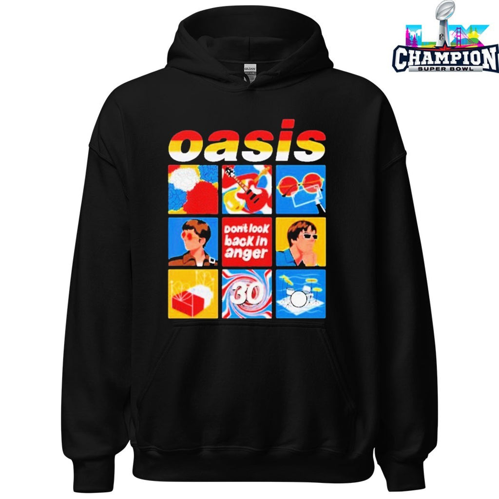 Oasis Don’t Look Back In Anger Celebrate 30 Years Of The Iconic Anthem T-shirts
