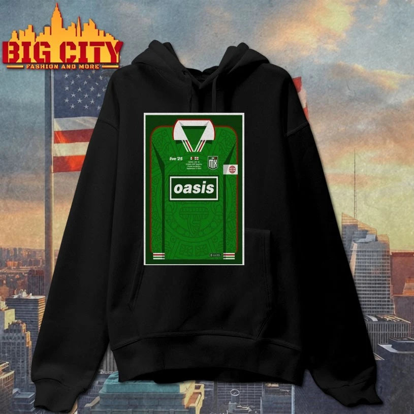 Oasis Estadio GNP Seguros, Mexico City, Mexico September 12, 2025 Poster shirt