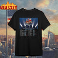 Oasis LIVE FOREVER Rock n Roll Band Tour 2026 shirt