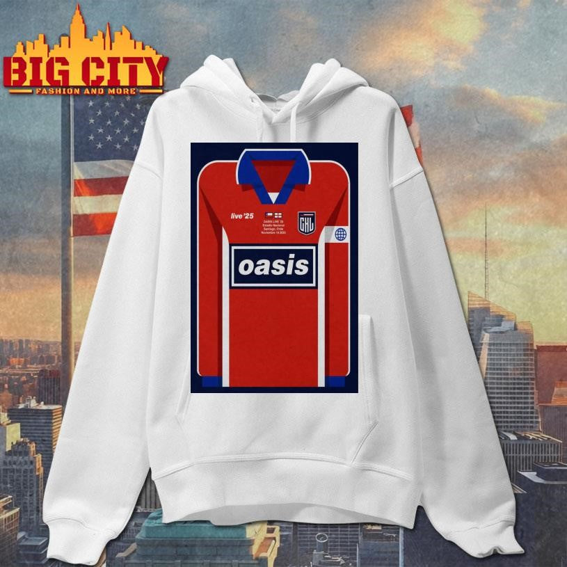 Oasis Nov 19 2025 Estadio Nacional Santiago Chile Poster Shirt
