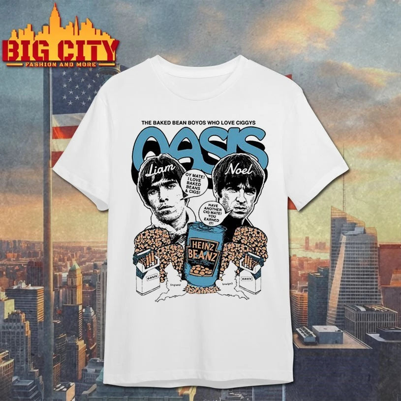 Oasis The Baked Bean Boyos Who Love Ciggys 2025 Shirt