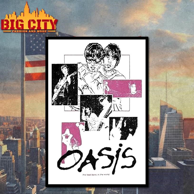 Oasis The Best Band In The World Shirt