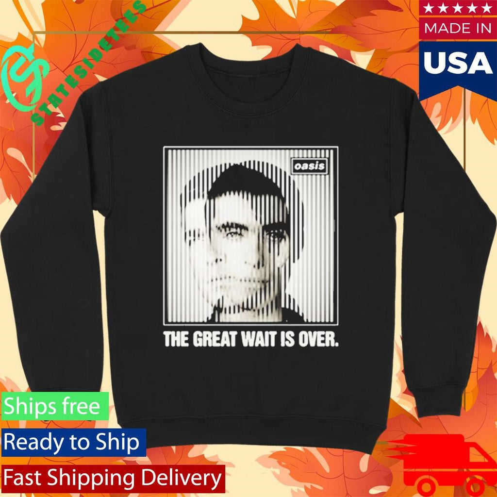 Oasis The Great Wait Is Over Tour Shirt