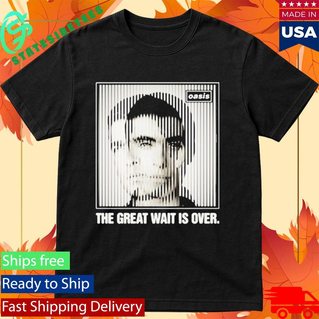 Oasis The Great Wait Is Over Tour Shirt