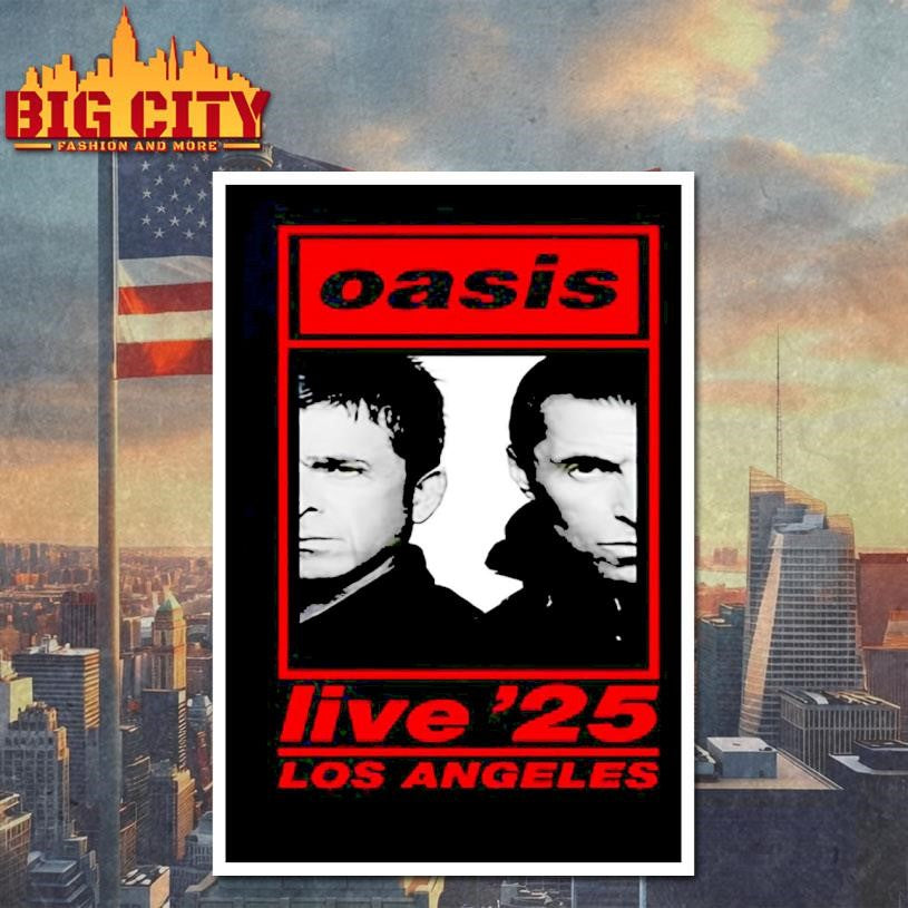 Oasis Tour Los Angeles, CA 09.06.2025 Shirt