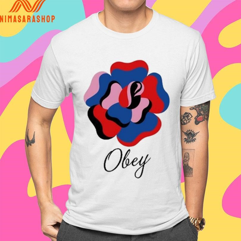 Obey Paper Rose Shirts