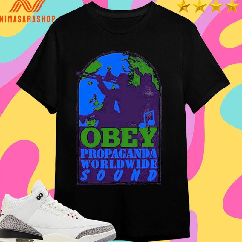 Obey Propaganda Worldwide Sound Shirts