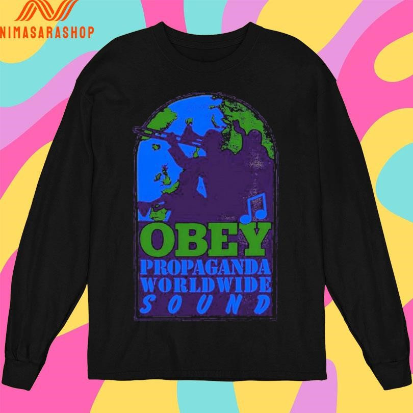 Obey Propaganda Worldwide Sound Shirts