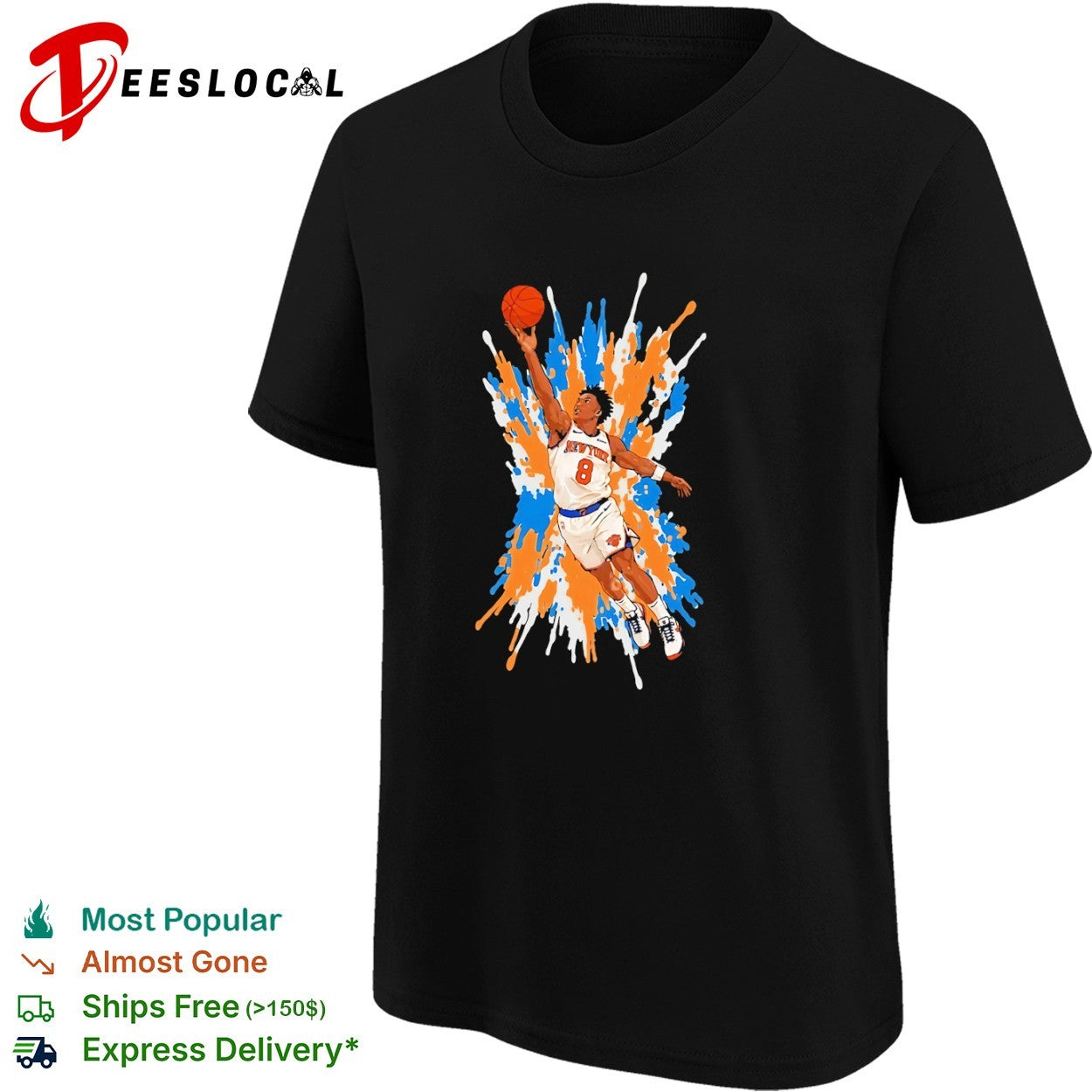 Obi Toppin New York Knicks NBA Player Basketball shirt