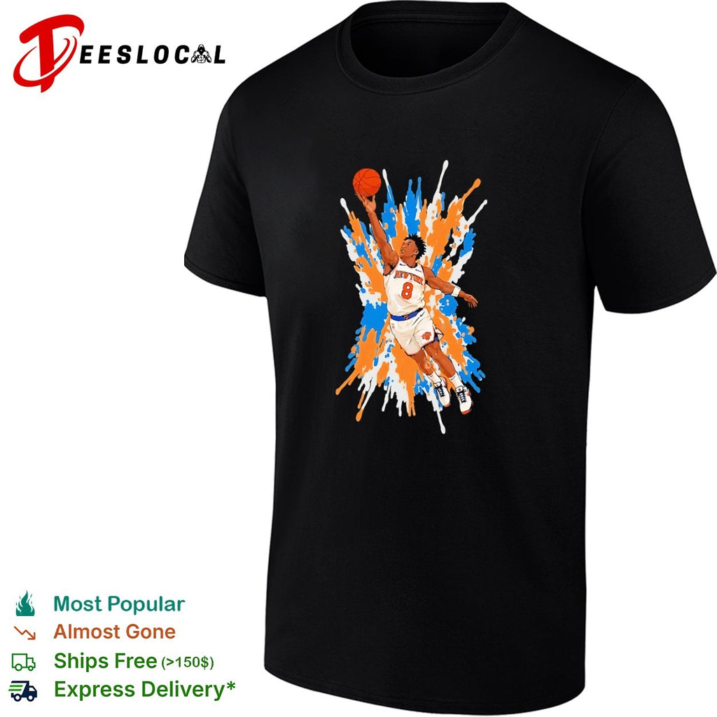 Obi Toppin New York Knicks NBA Player Basketball shirt