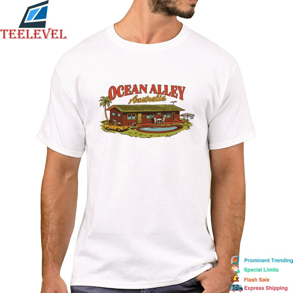 Ocean Alley Australia Backyard T-shirts
