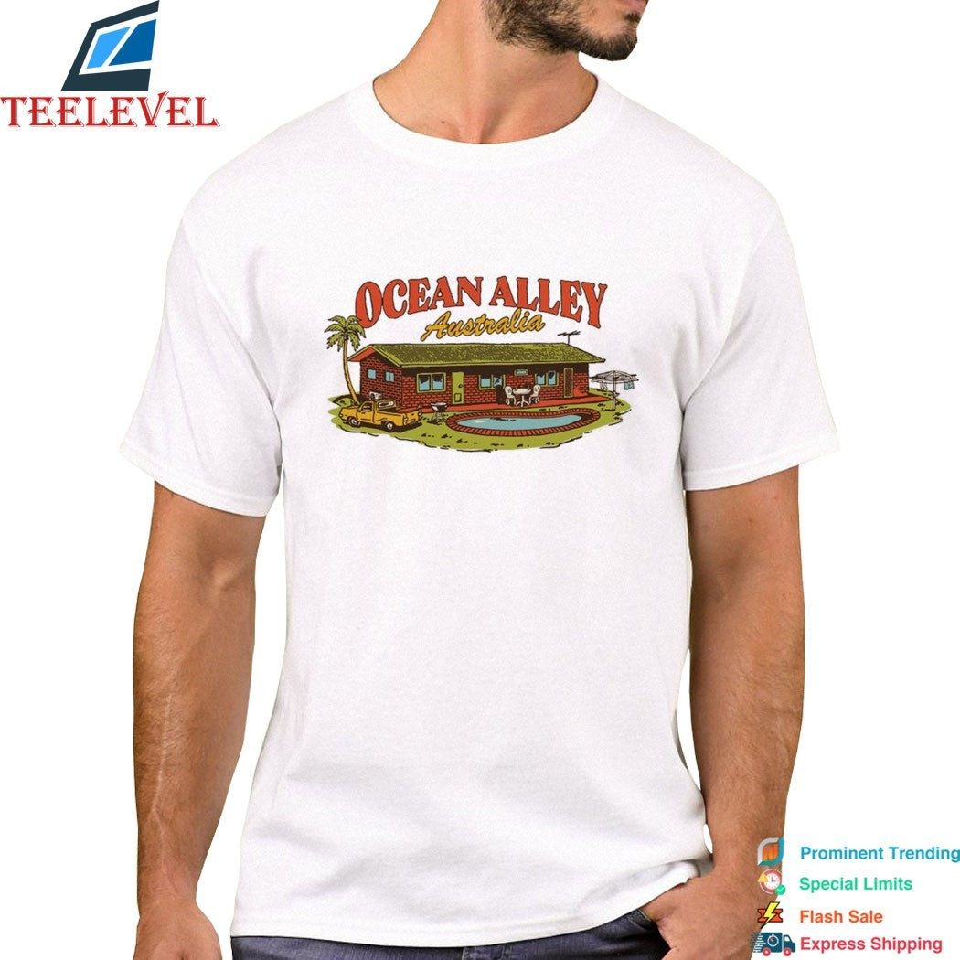 Ocean Alley Australia Backyard T-shirts
