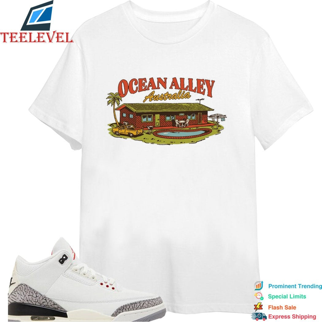 Ocean Alley Australia Backyard T-shirts