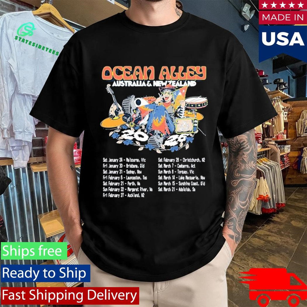 Ocean Alley Australia &amp; New Zealand 2026 Shirt