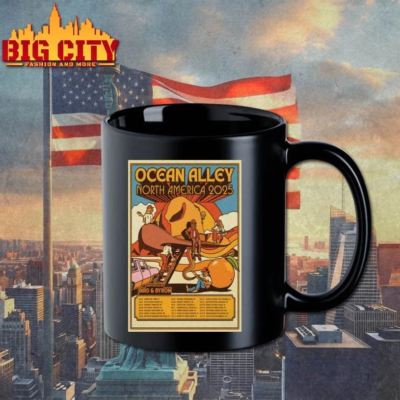Ocean Alley North America 2025 Poster Shirt