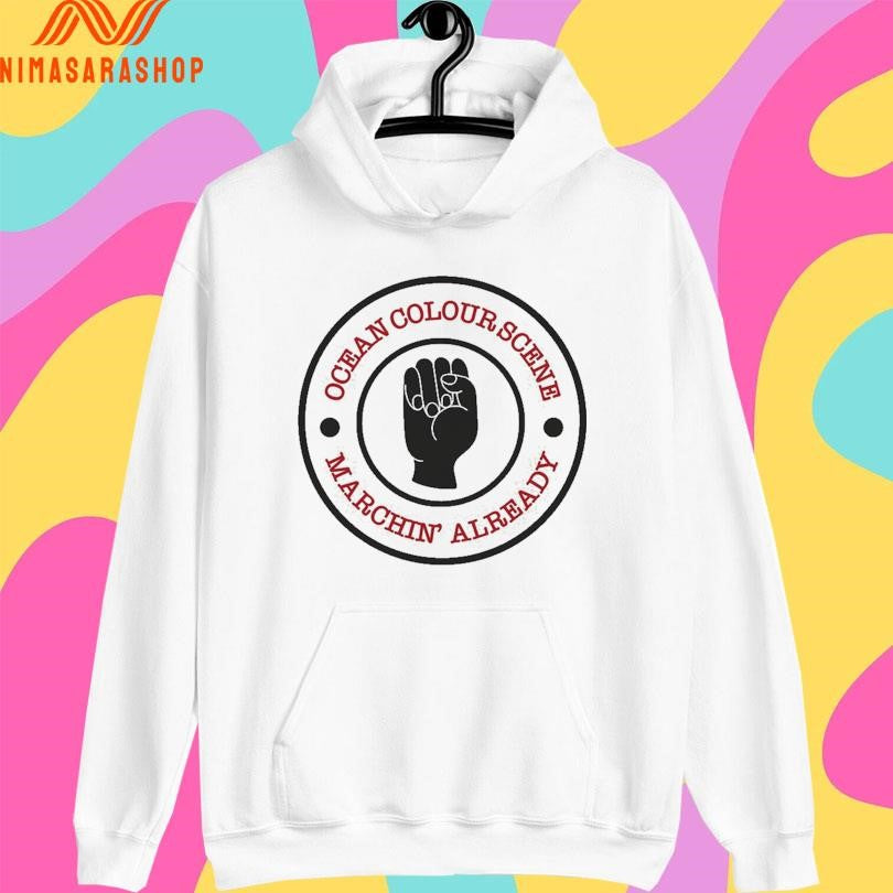 Ocean Colour Scene Marchin’ Already Logo Shirts
