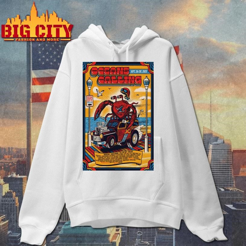 Oceans Calling Festival 2025 Poster Shirt