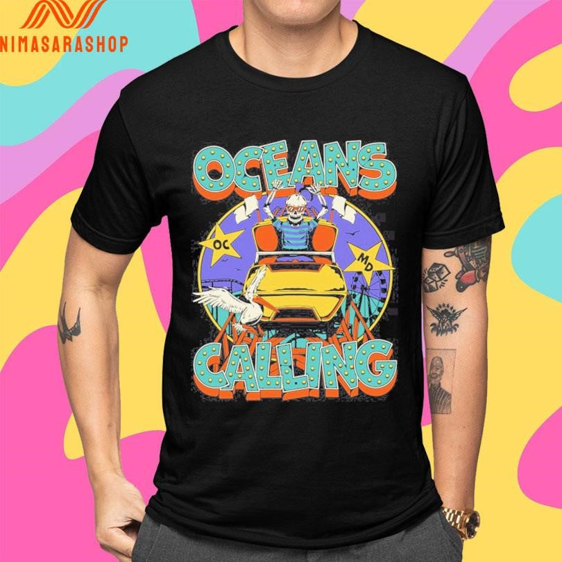 Oceans Calling Rollercoaster Shirts