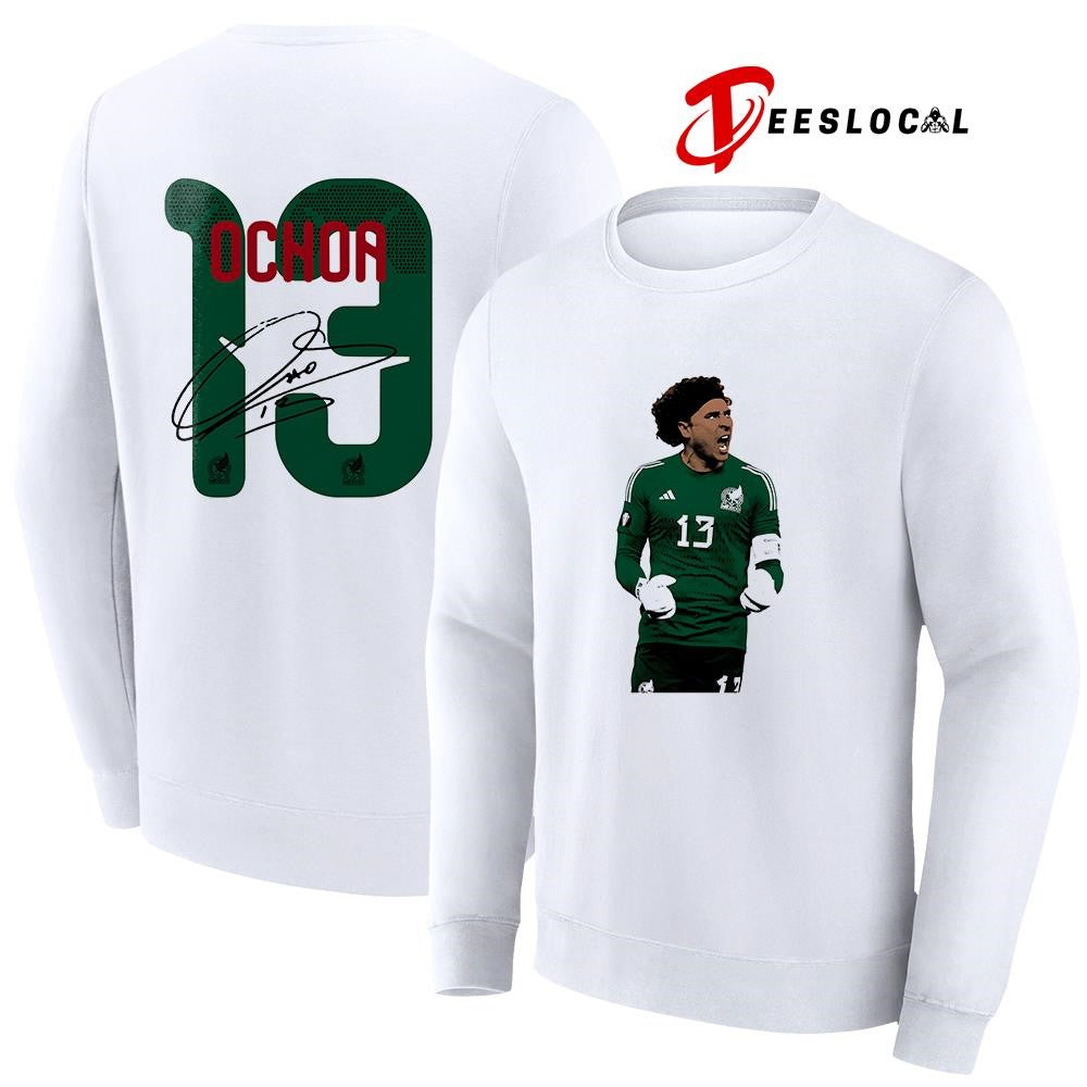 Ochoa World Cup name and number signature shirt