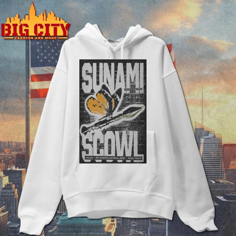 Oct 16 2025 Sunami with Scowl Nile Theater – Mesa in Mesa, AZ Poster Shirt