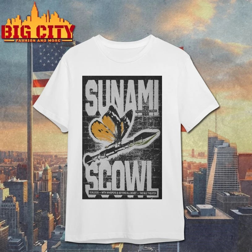 Oct 16 2025 Sunami with Scowl Nile Theater – Mesa in Mesa, AZ Poster Shirt
