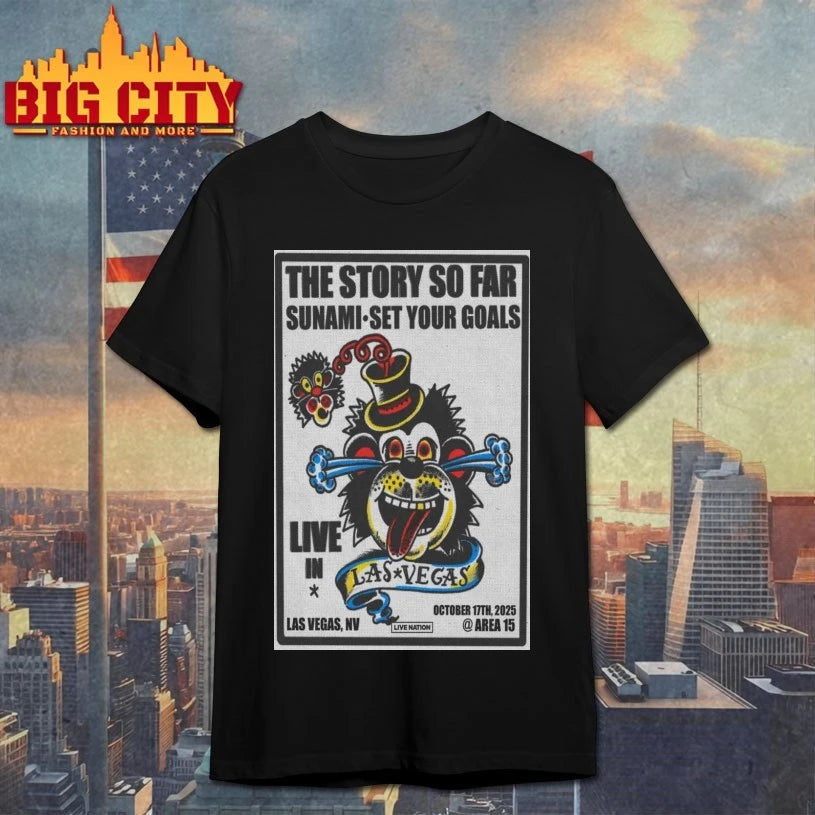 Oct 17, 2025 The Story So Far Las Vegas Poster shirt