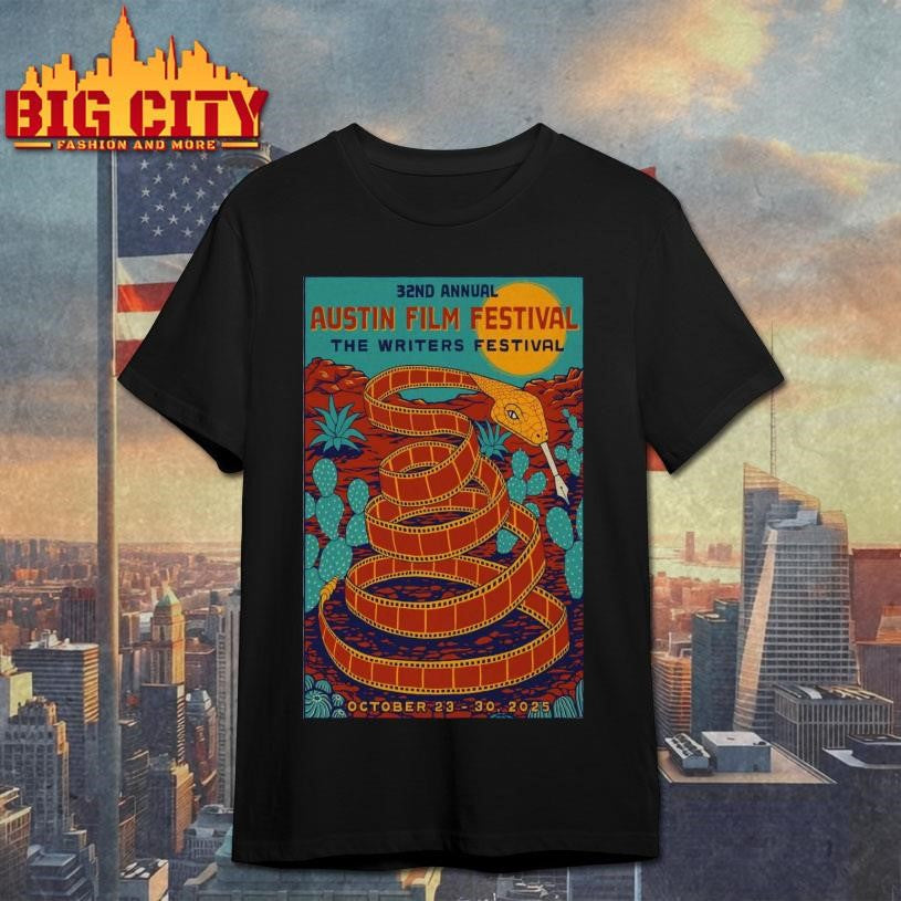 Oct 23-30 2025 The Writers Austin Film Festival Poster Shirt