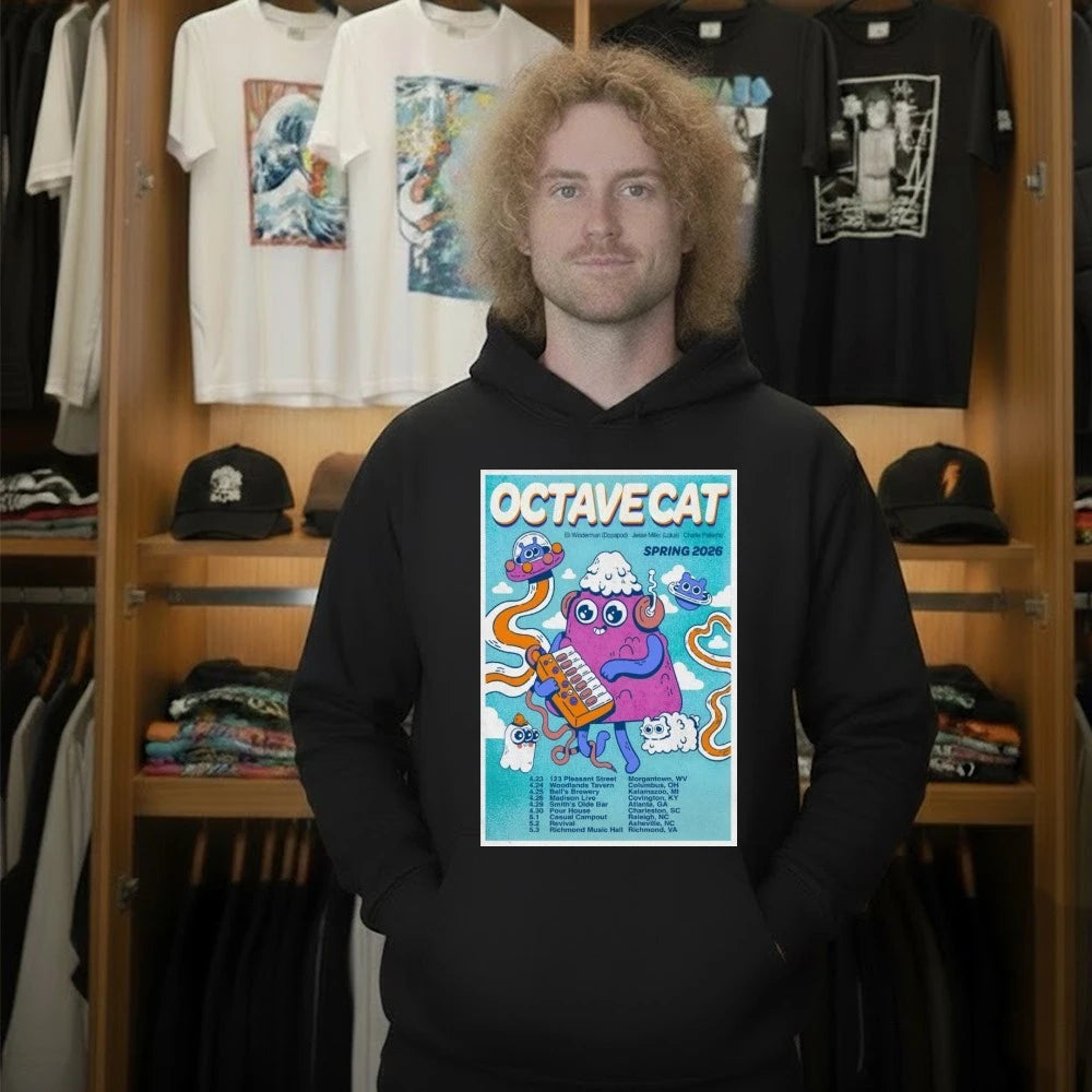 Octave Cat Spring 2026 Tour Poster Shirt